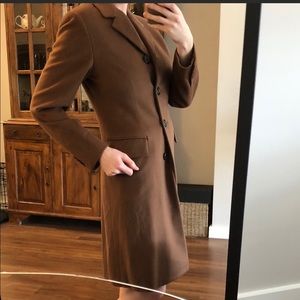 Burberry wool and cashmere coat